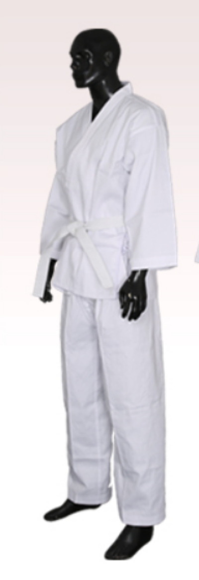 Order professional standard competition karate suit Manufacture child adult karate suit with belt karate suit garment factory 35% cotton 65% polyester karate price  SKF009 45 degree